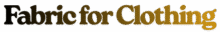 Fabric For Clothing logo