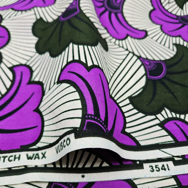 Secfa040164214fcc88d6cc79111bdd6aW.webp Popular pattern 100% cotton Dutch wax Hollandaise fabric, African loincloth, veritable holland wax textile for making clothes - AliExpress - Image 2