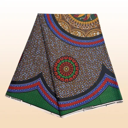 New Hot Sale African Wax Fabric Nigerian Ankara Block Prints Batik High Quality Sewing Cloth